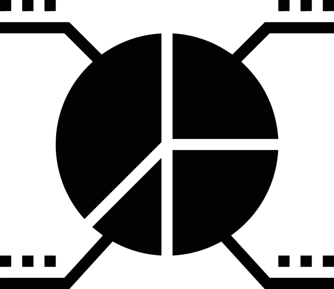 Chart icon symbol image for data statistic analysis illustration vector