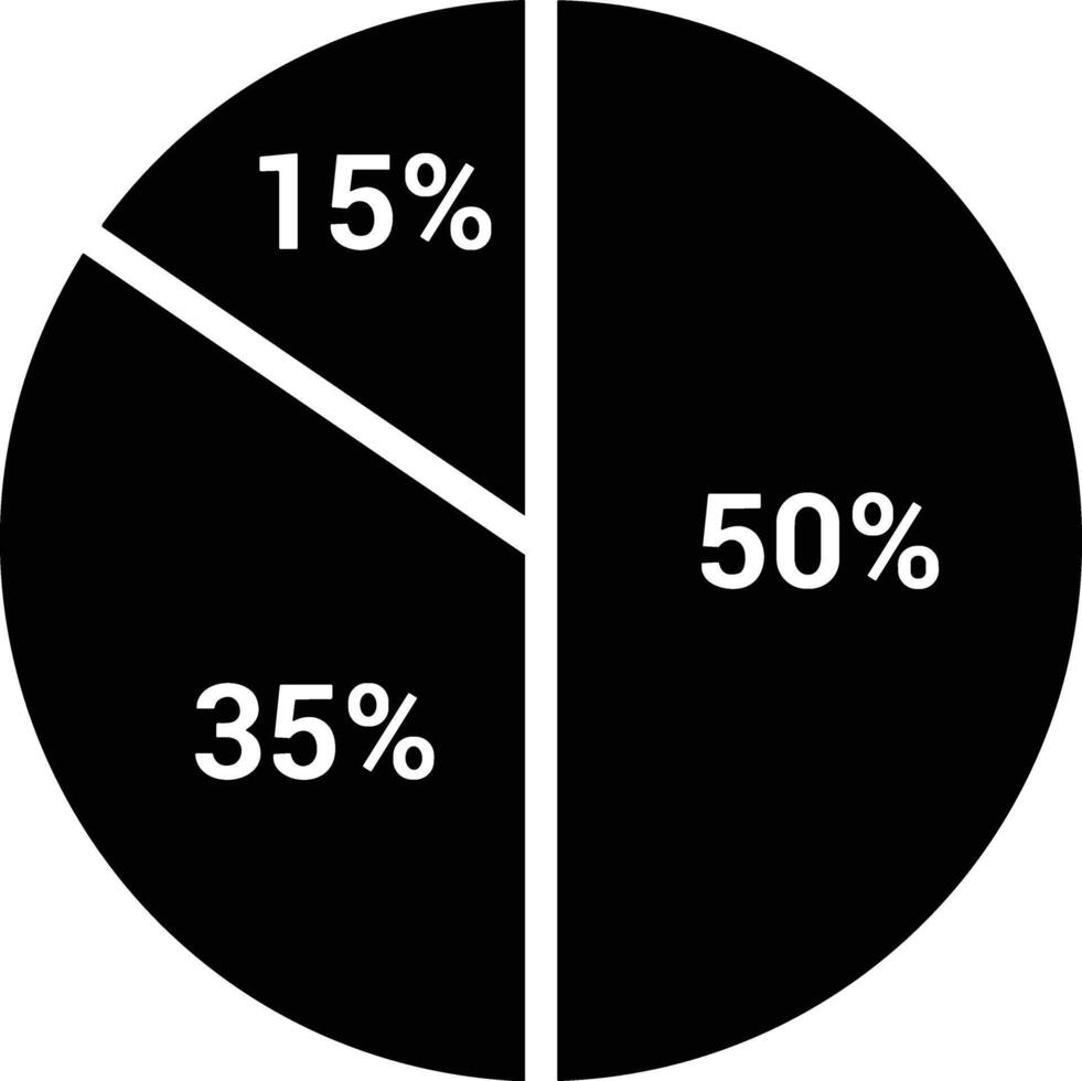 Chart icon symbol image for data statistic analysis illustration vector