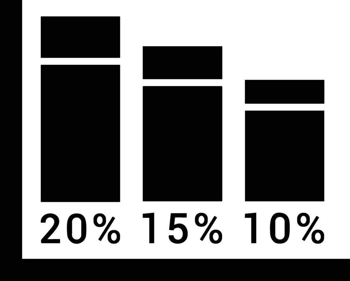 Chart icon symbol image for data statistic analysis illustration vector