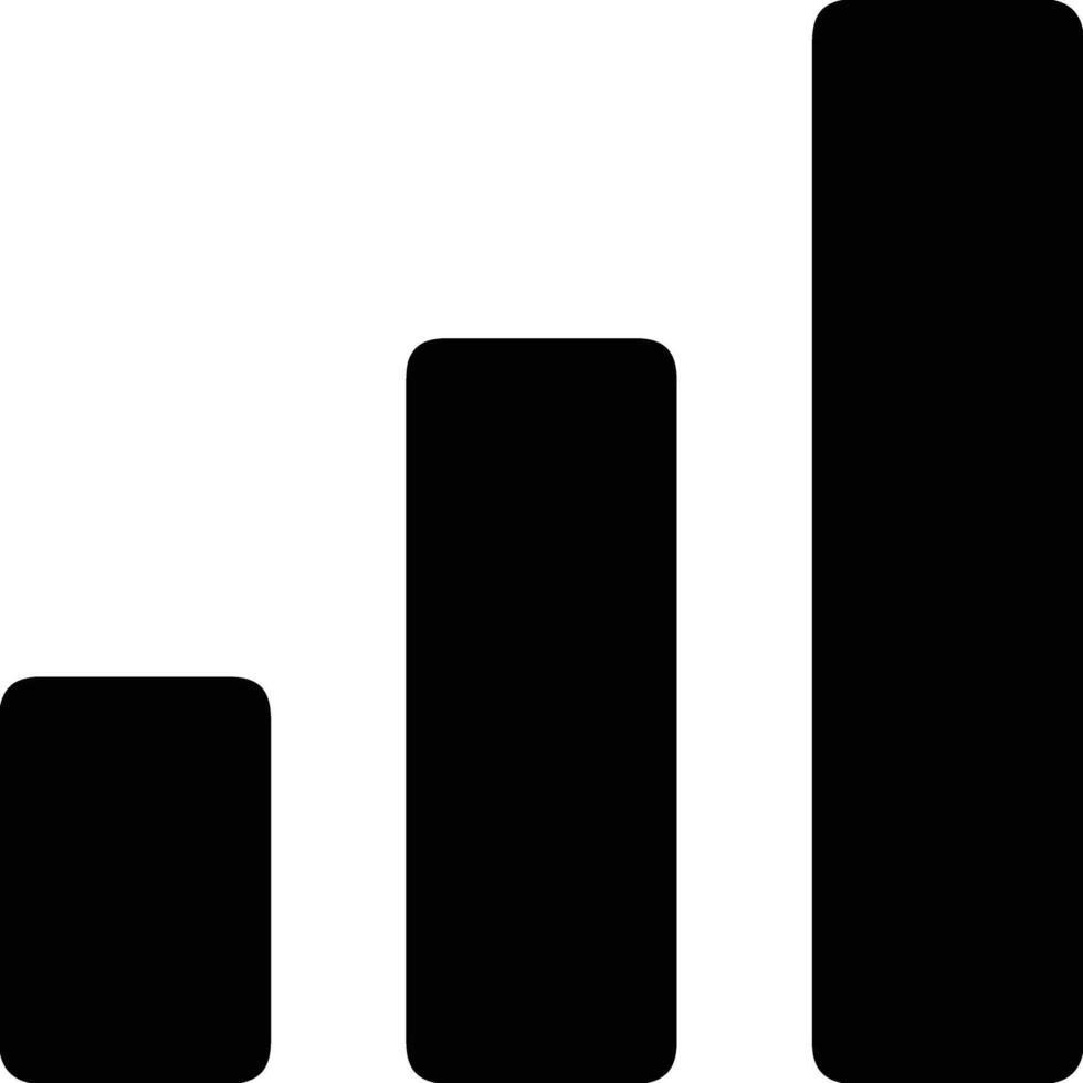 Chart icon symbol image for data statistic analysis illustration vector