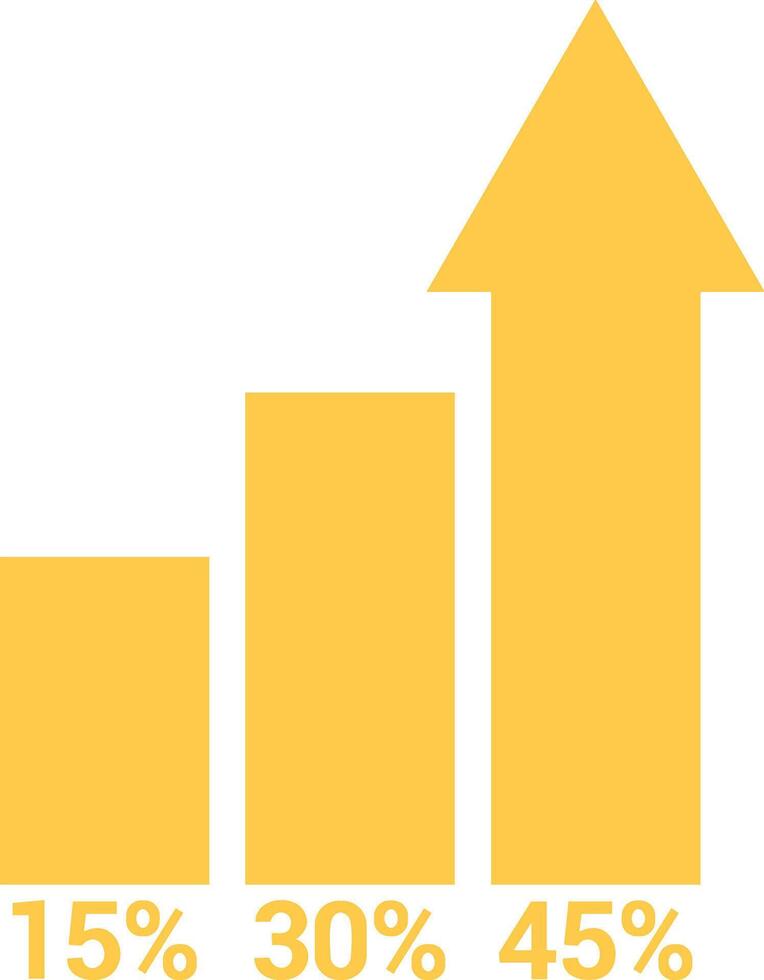 Chart icon symbol image for data statistic analysis illustration vector