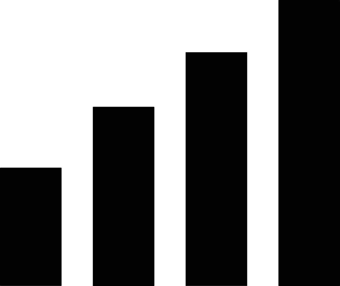 Chart icon symbol image for data statistic analysis illustration vector