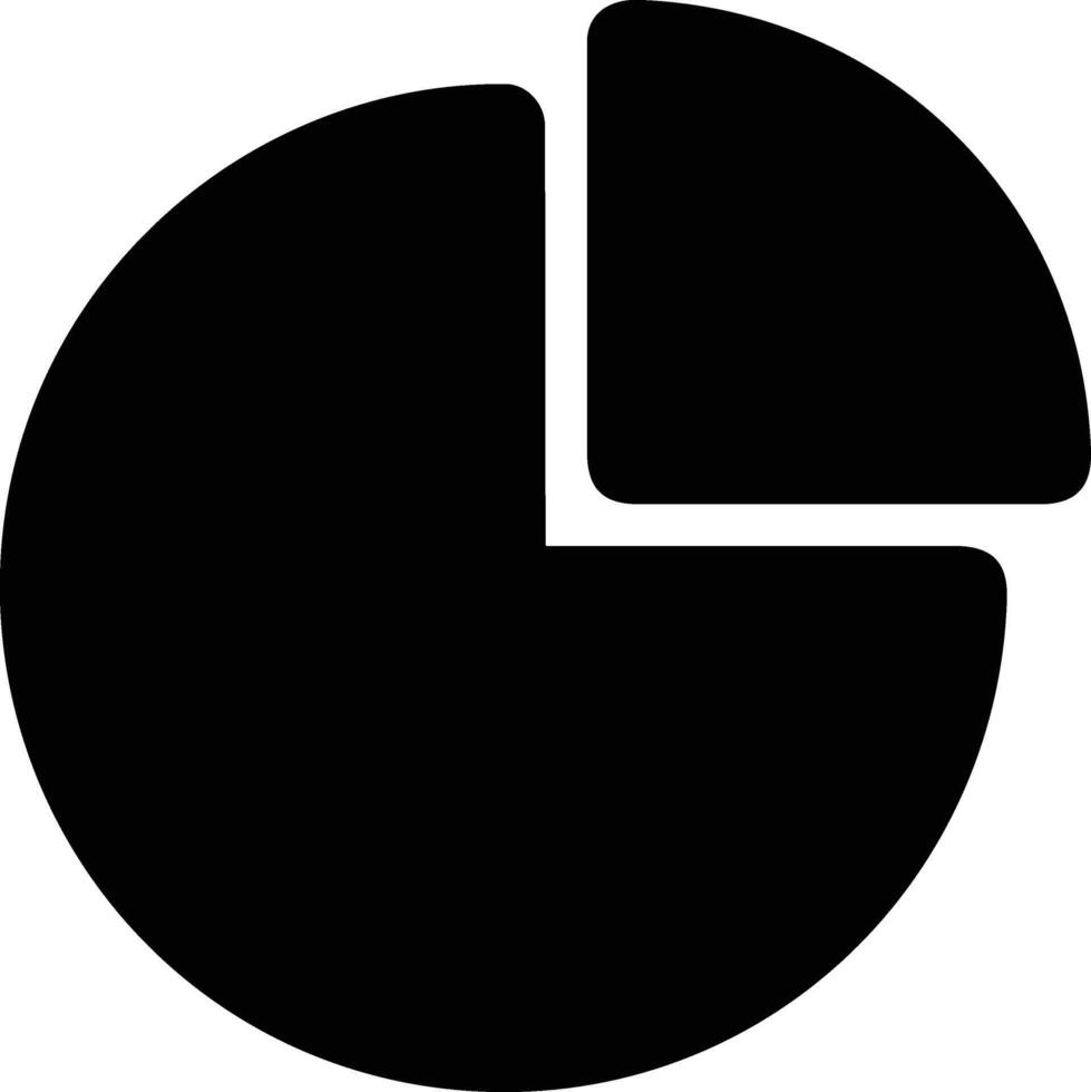 Chart icon symbol image for data statistic analysis illustration vector