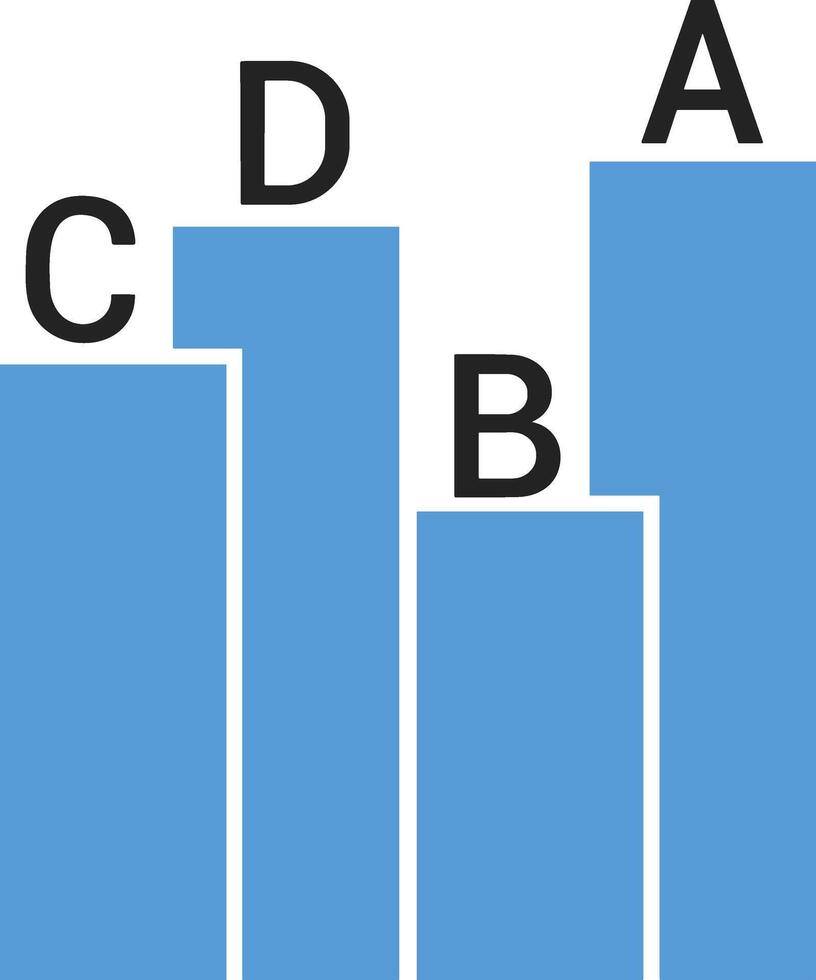Chart icon symbol image for data statistic analysis illustration vector