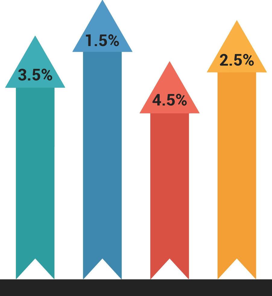 Chart icon symbol image for data statistic analysis illustration vector