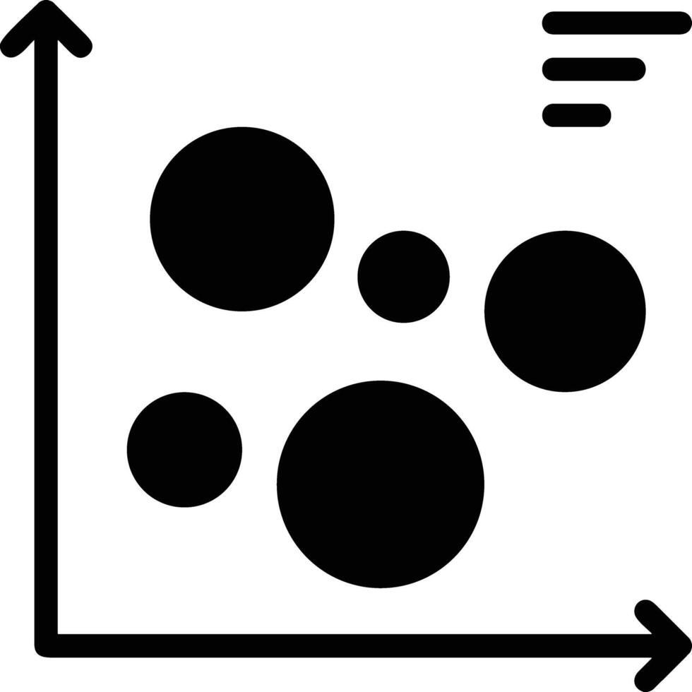 Chart icon symbol image for data statistic analysis illustration vector