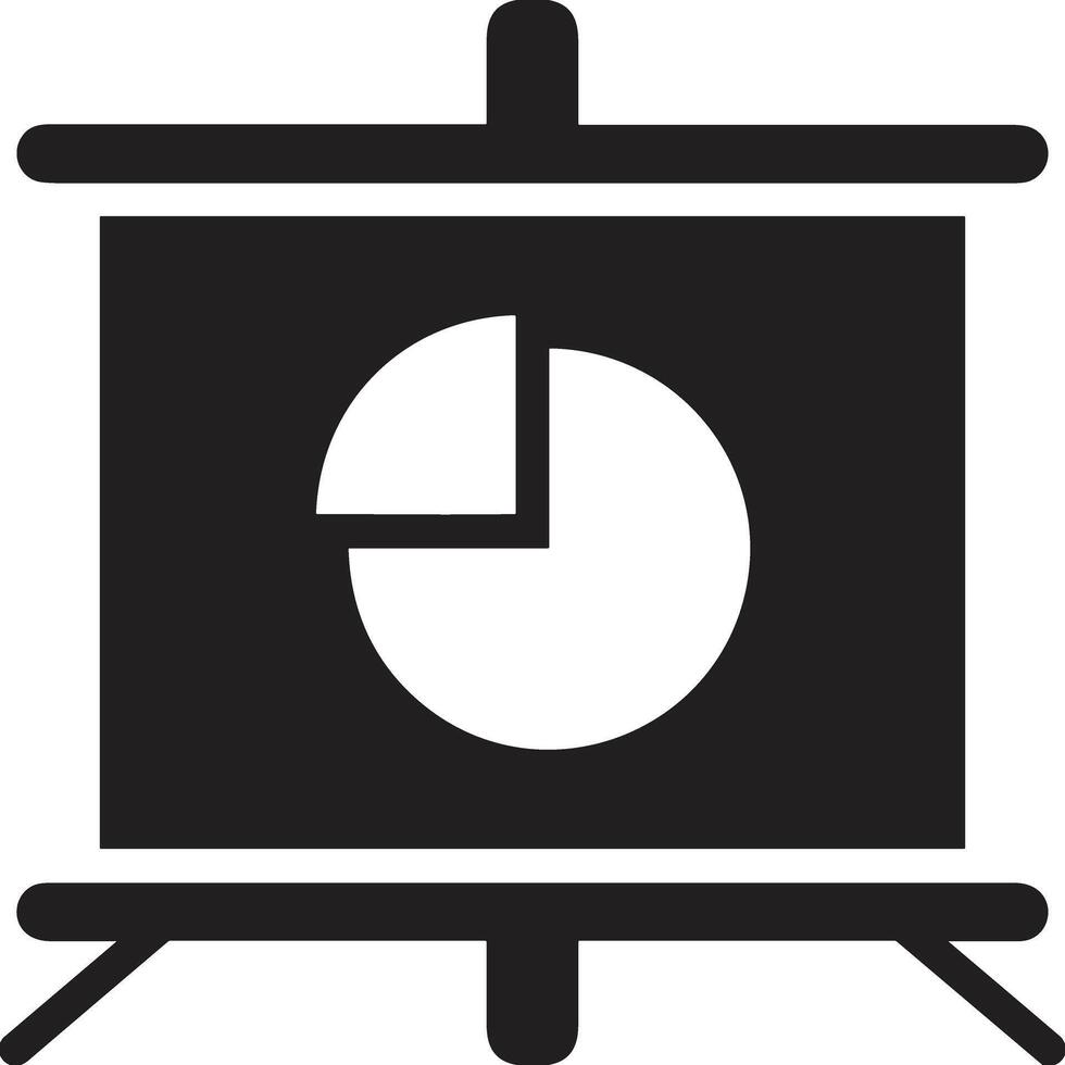 Chart icon symbol image for data statistic analysis illustration vector