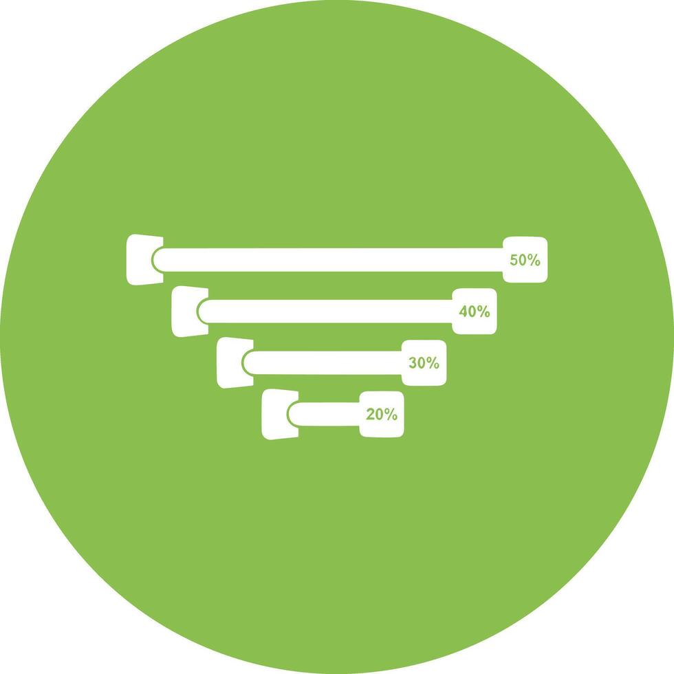 Chart icon symbol image for data statistic analysis illustration vector