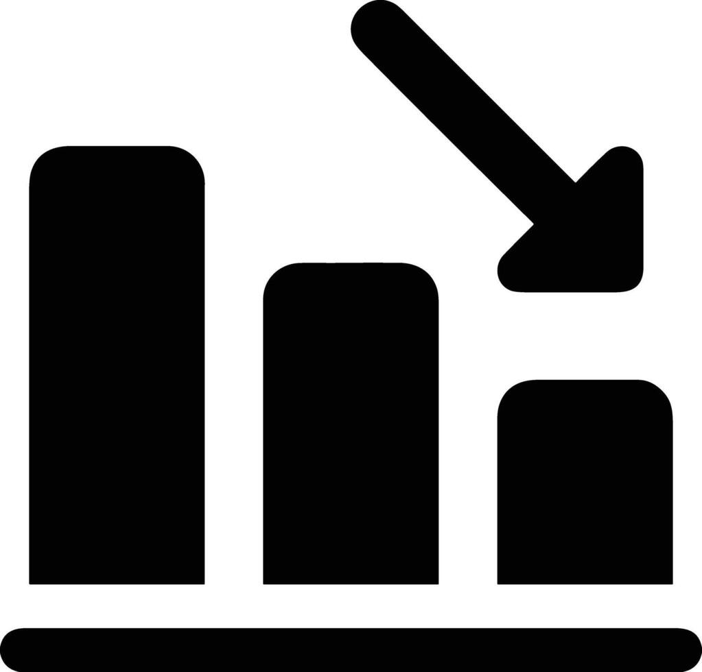 Chart icon symbol image for data statistic analysis illustration vector