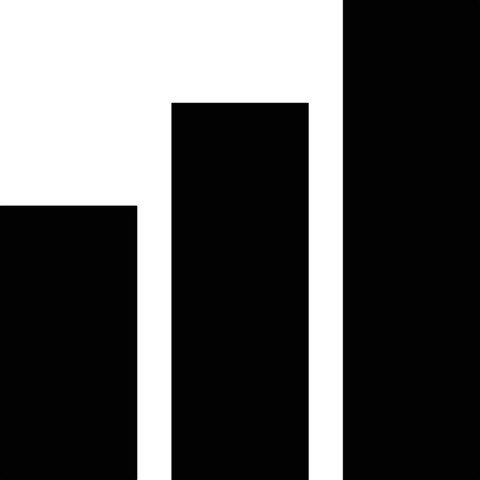 Chart icon symbol image for data statistic analysis illustration vector