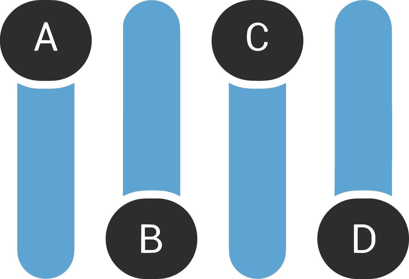 Chart icon symbol image for data statistic analysis illustration vector