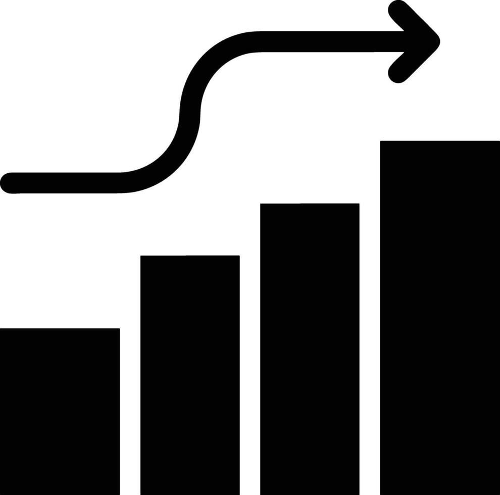 Chart icon symbol image for data statistic analysis illustration vector