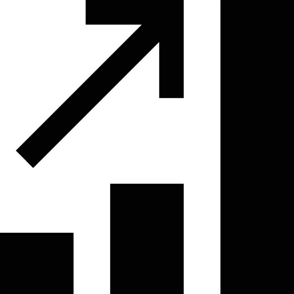 Chart icon symbol image for data statistic analysis illustration vector