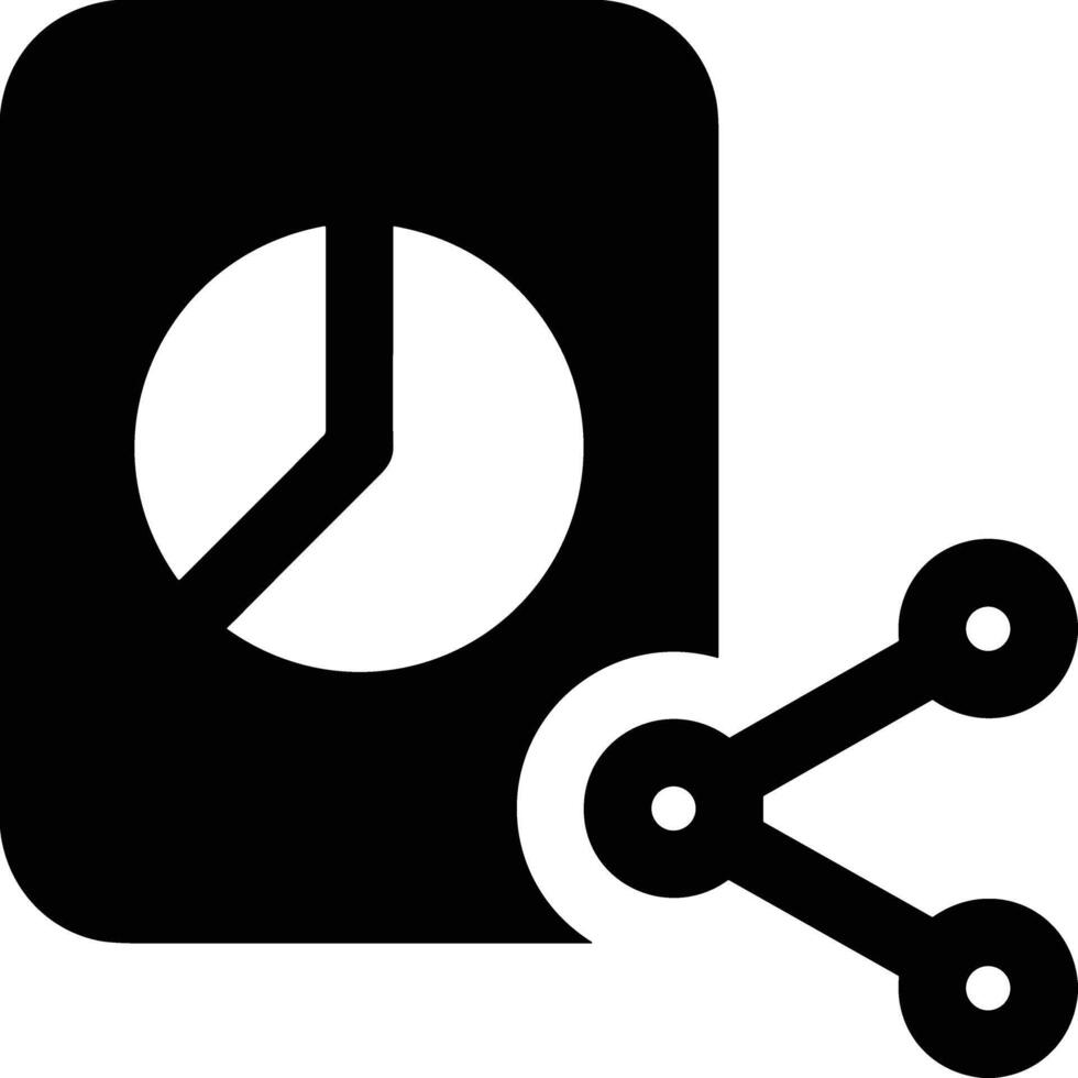 Chart icon symbol image for data statistic analysis illustration vector