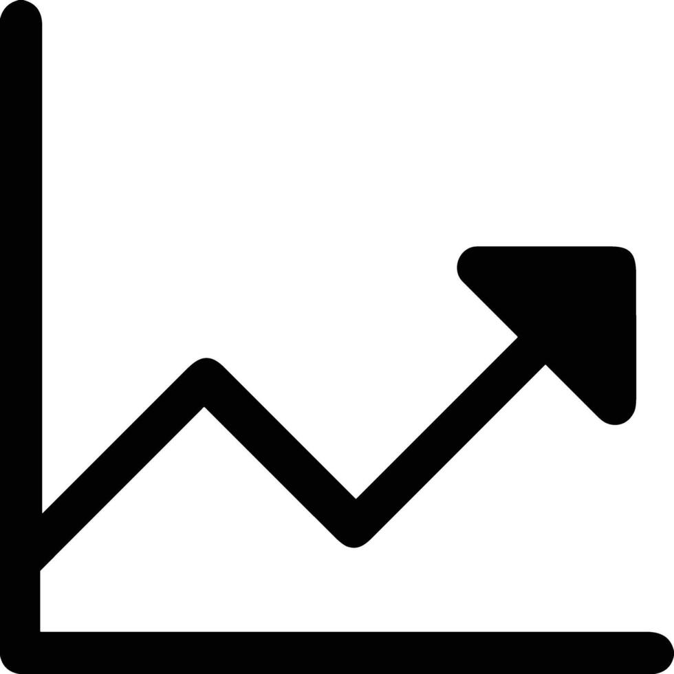 Chart icon symbol image for data statistic analysis illustration vector