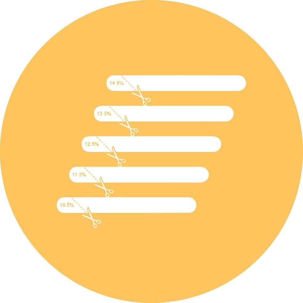 Chart icon symbol image for data statistic analysis illustration vector
