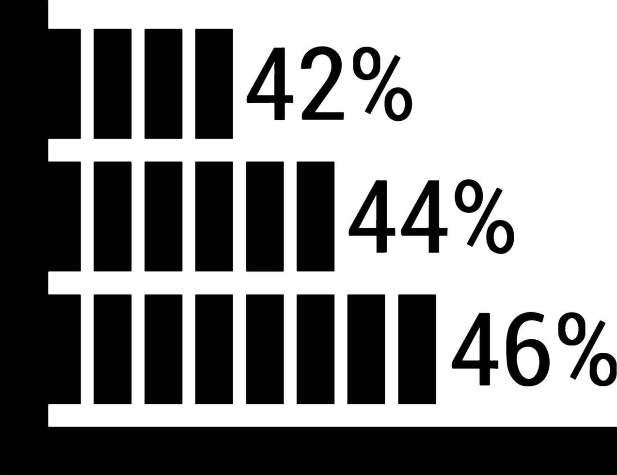 Chart icon symbol image for data statistic analysis illustration vector