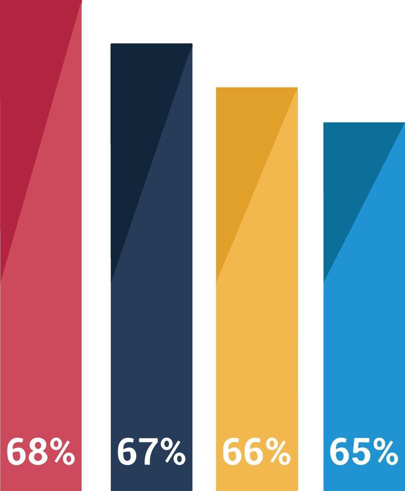 Chart icon symbol image for data statistic analysis illustration vector