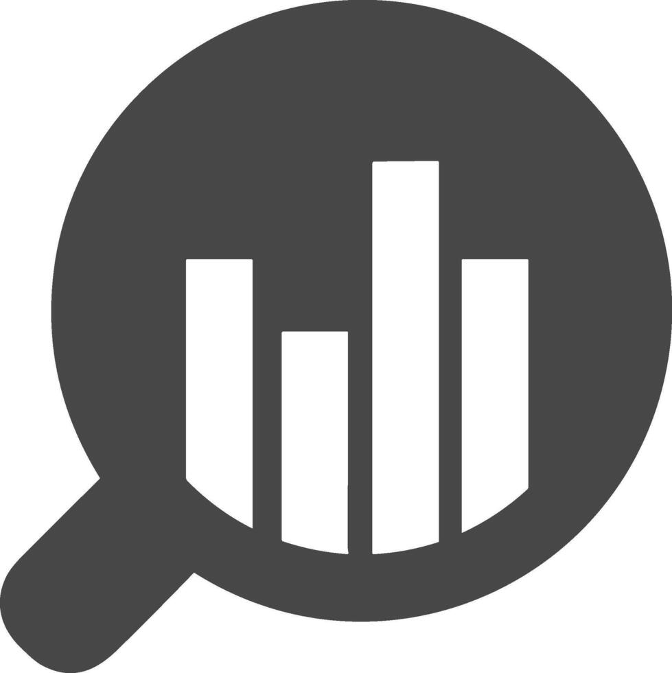 Chart icon symbol image for data statistic analysis illustration vector