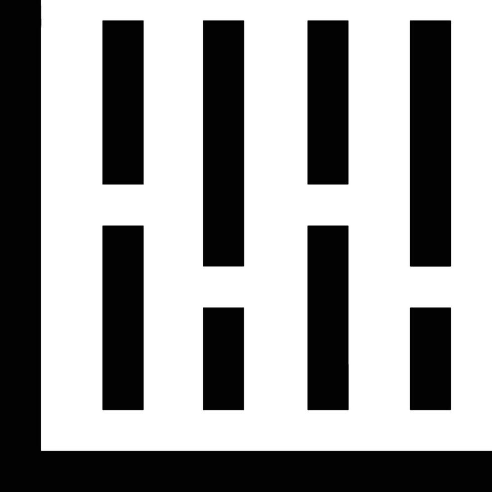 Chart icon symbol image for data statistic analysis illustration vector