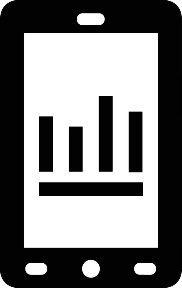 Chart icon symbol image for data statistic analysis illustration vector