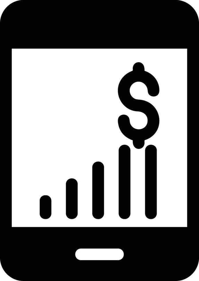 Chart icon symbol image for data statistic analysis illustration vector