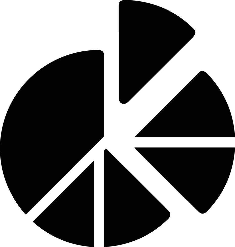 Chart icon symbol image for data statistic analysis illustration vector