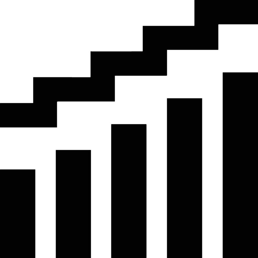 Chart icon symbol image for data statistic analysis illustration vector