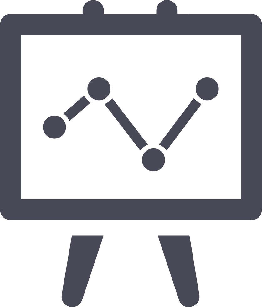 Chart icon symbol image for data statistic analysis illustration vector