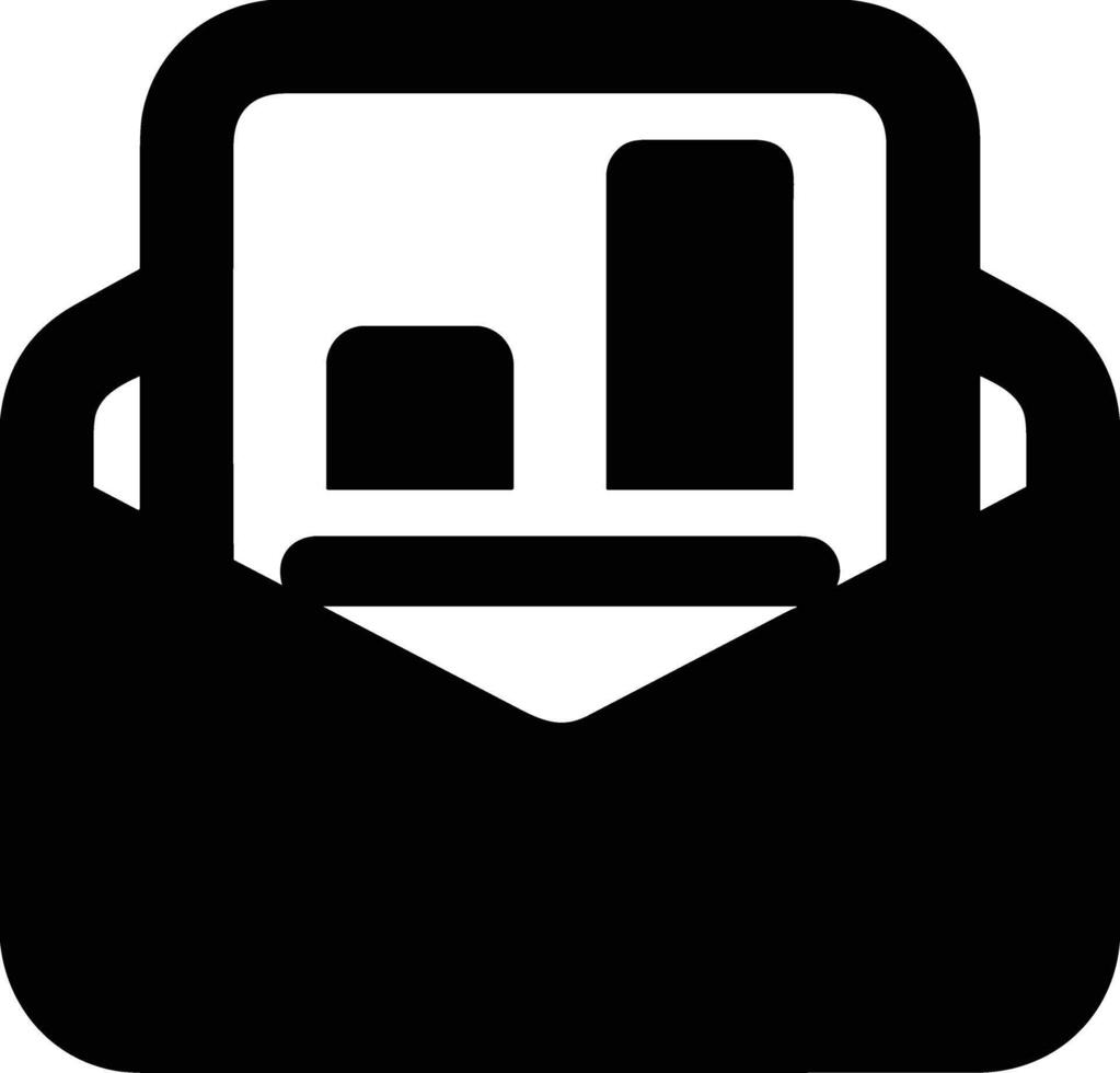 Chart icon symbol image for data statistic analysis illustration vector