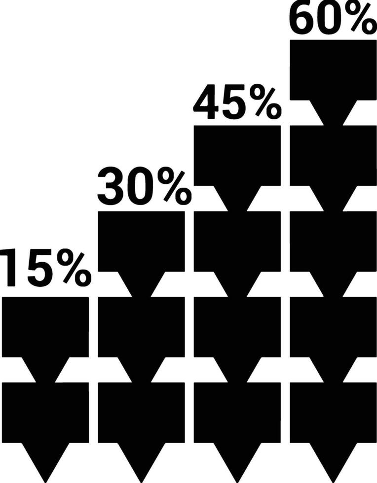 Chart icon symbol image for data statistic analysis illustration vector