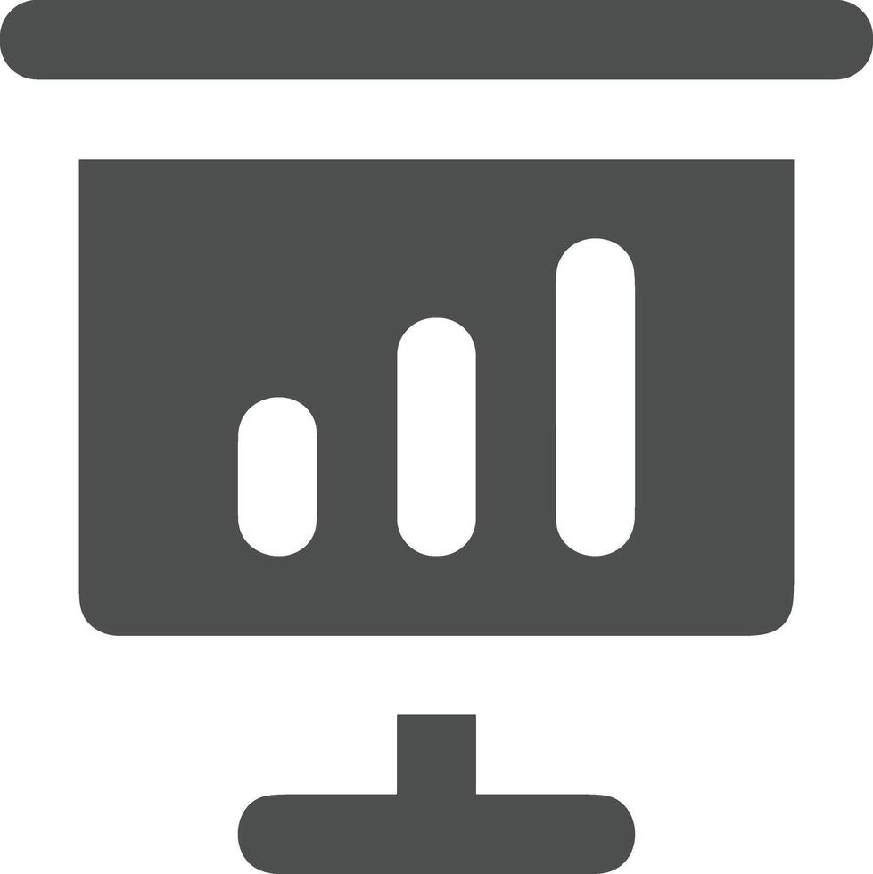 Chart icon symbol image for data statistic analysis illustration vector