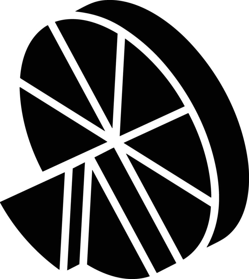 Chart icon symbol image for data statistic analysis illustration vector