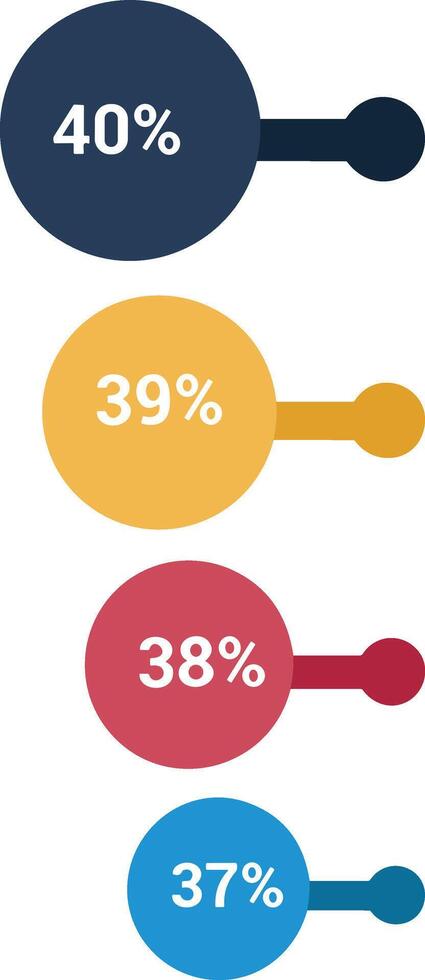 Chart icon symbol image for data statistic analysis illustration vector