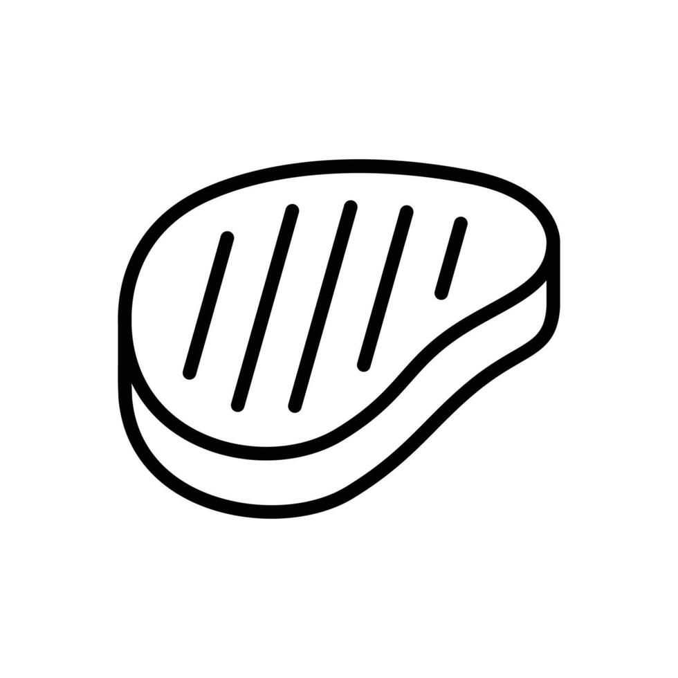 meat icon design template simple and clean vector
