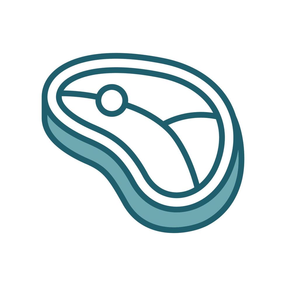 meat icon design template simple and clean vector