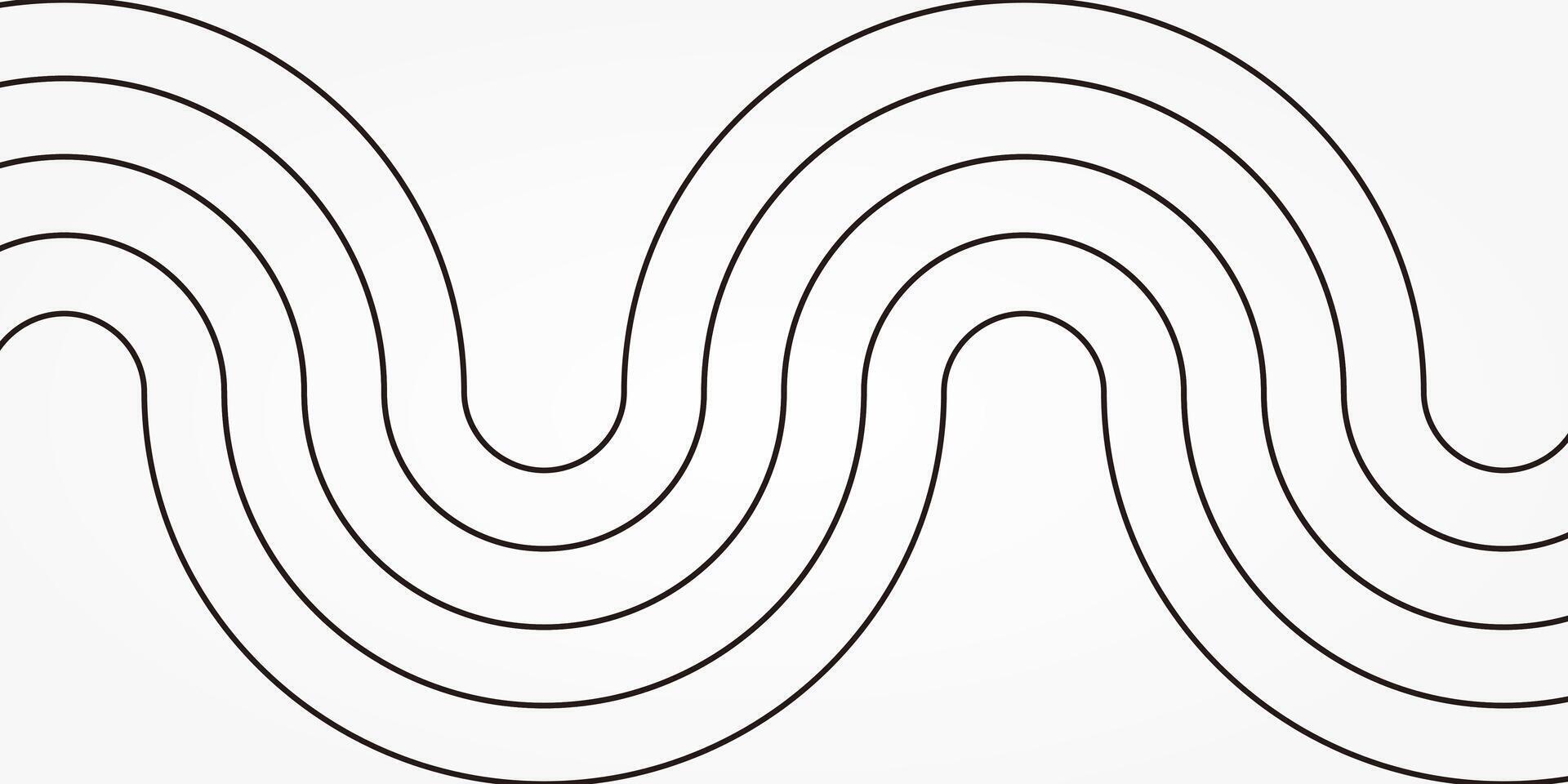 line geometric arch abstract background. monochrome design vector