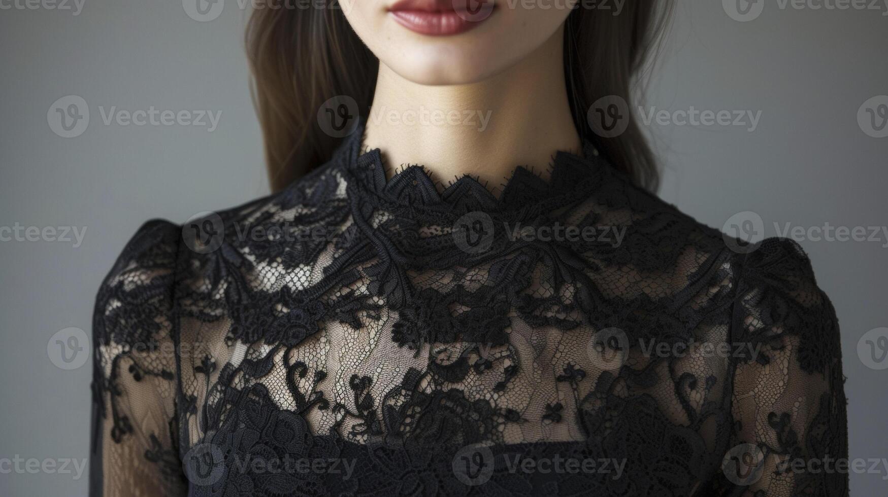 Effortlessly elegant this black lace top can be dressed up or down for any occasion. Perfect for a dinner date photo