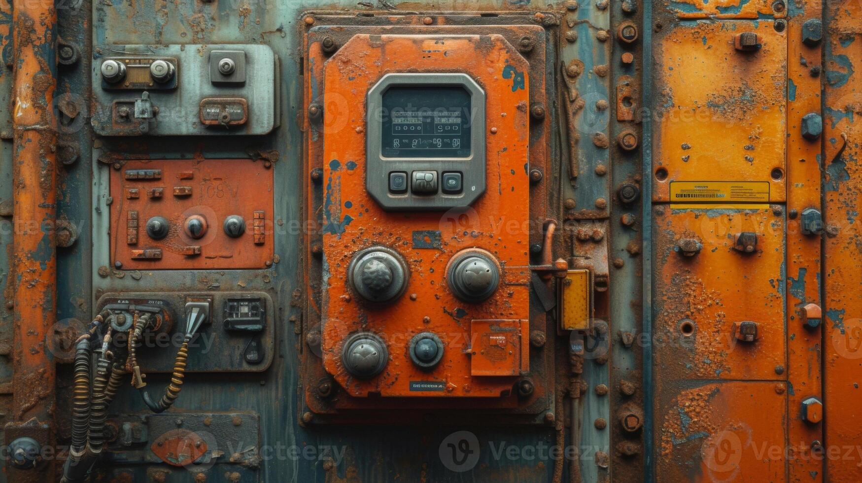 Texture of the rubbery grip of the emergency brake a last resort for the trains conductor in an emergency photo