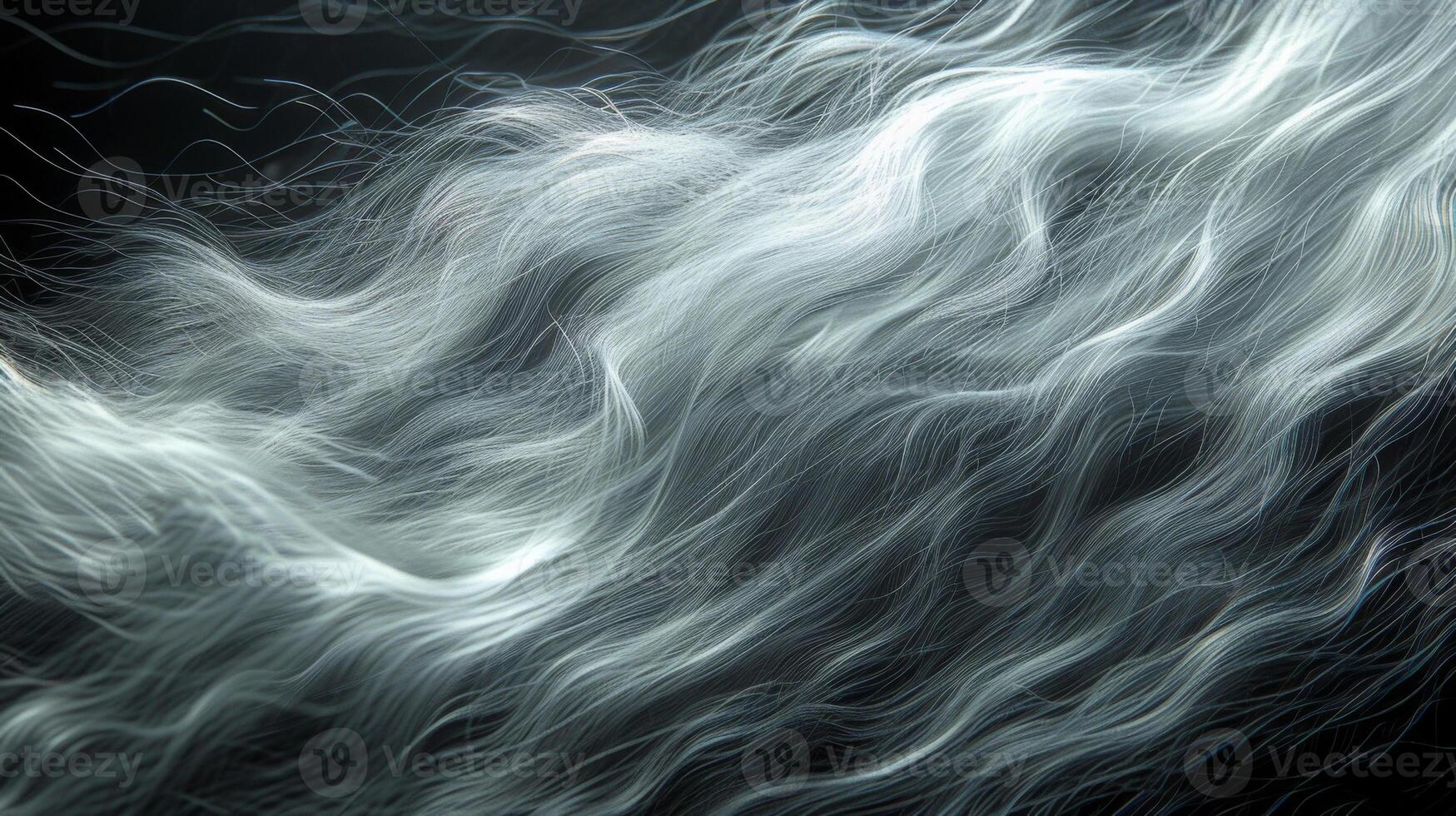 Texture of wispy strands of wind dancing in the air photo