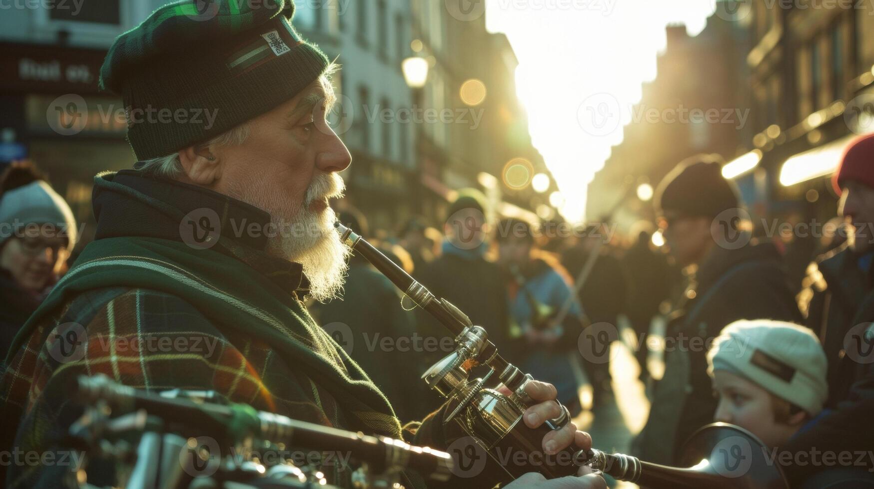 An opportunity to join hands with strangers sing Danny Boy and feel a sense of unity and belonging in the spirit of St. Patricks Day photo