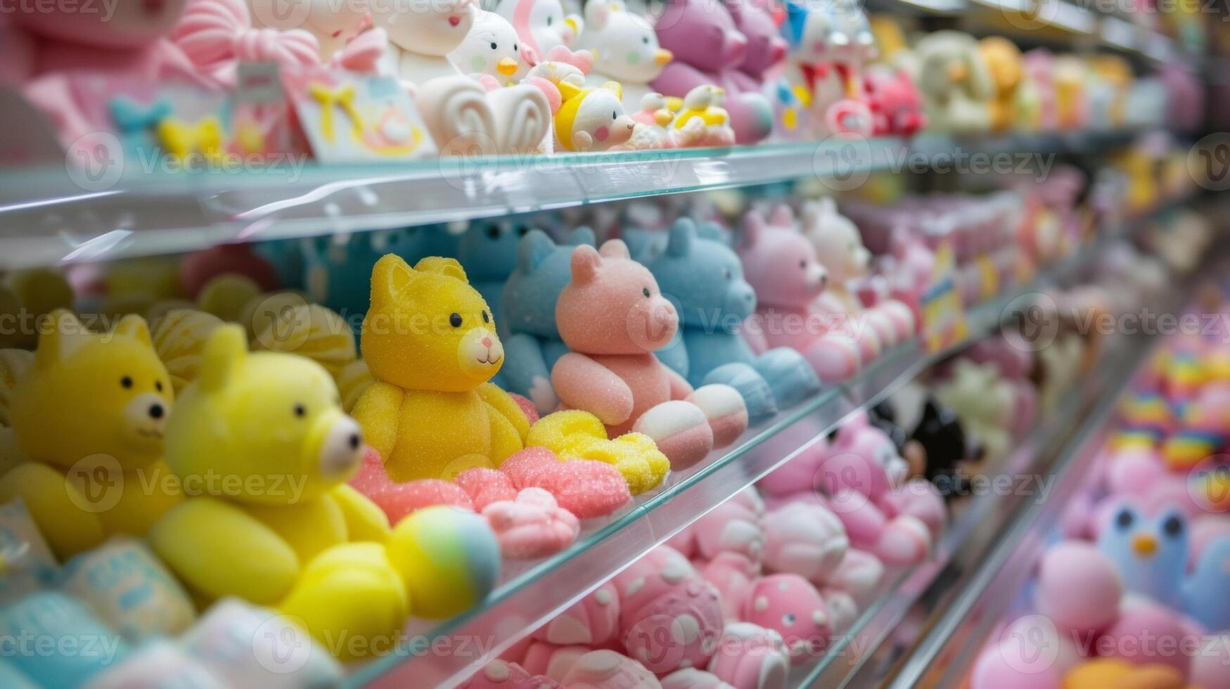 From fluffy cotton candy to chewy marshmallows the store offers a wide variety of Easterthemed sweets and treats for all tastes photo