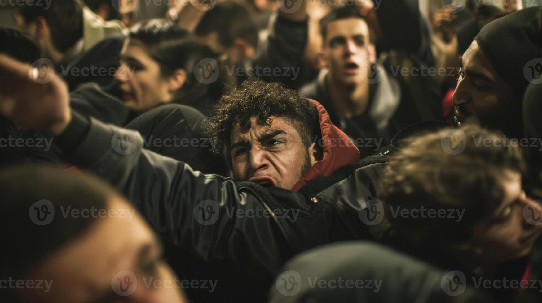 The day after Thanksgiving has become a sport in itself as shoppers push and shove their way through crowds to get to the desired items on Black Friday photo