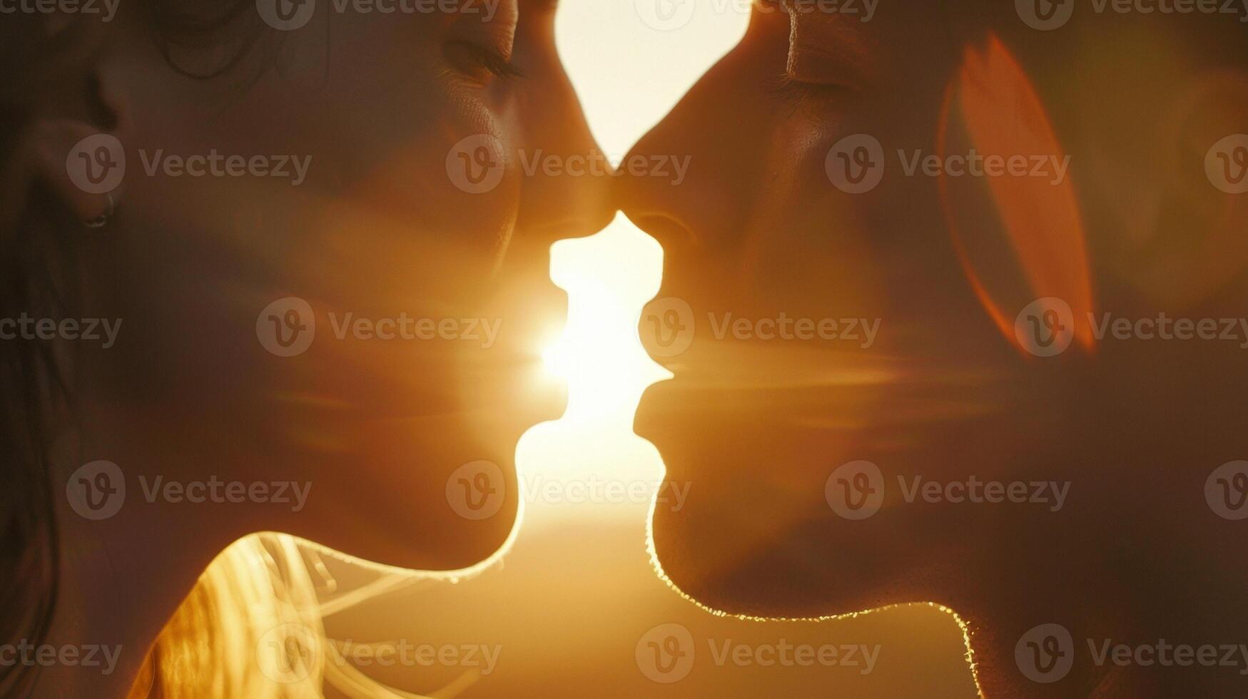 As the day comes to a close couples exchange one last kiss or embrace before parting ways their hearts filled with love and memories that will last a lifetime photo