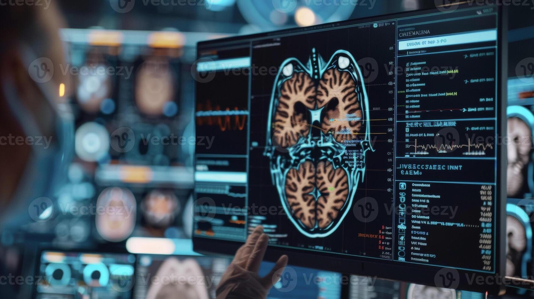 The user interface of an AIassisted diagnosis system displays the results of a rare disease diagnosis with a list of potential conditions and their corresponding likelihoods photo