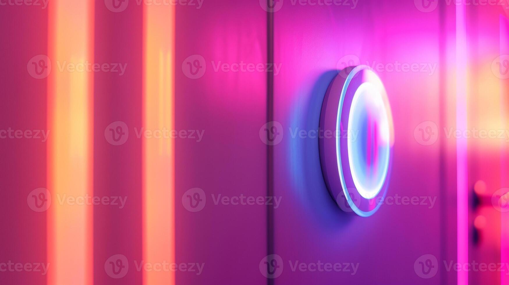 A detailed image of the hubs detection sensors which can sense motion temperature and light in the room to optimize energy usage photo