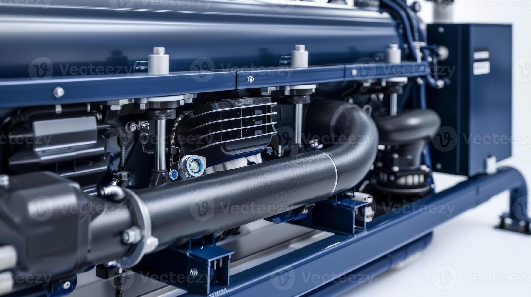 The smooth and seamless design of the pumps exterior making it easy to clean and maintain photo