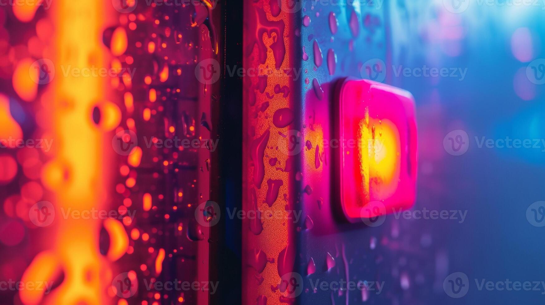 A small button on the door allows for easy temperature adjustment photo