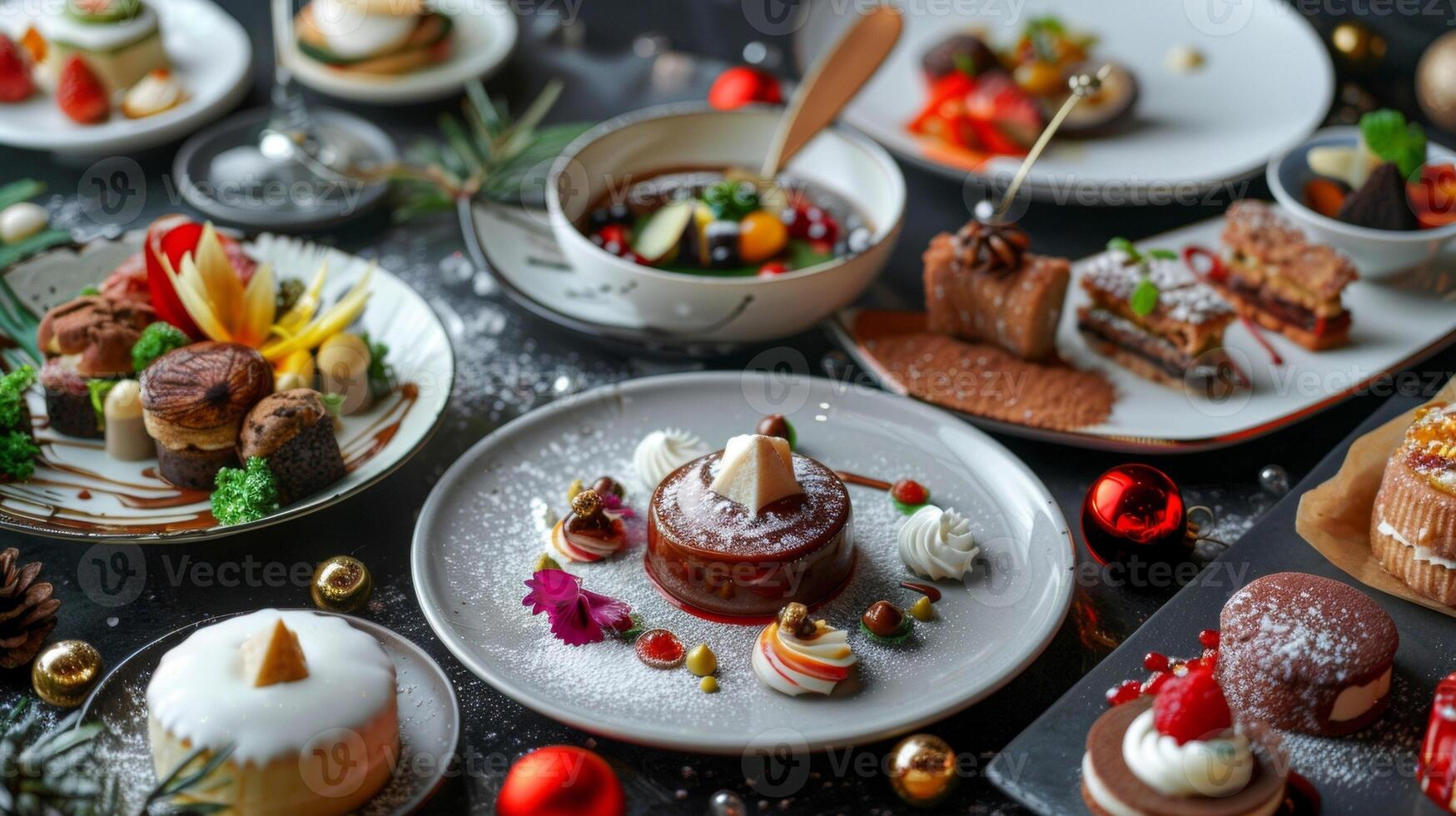 A time to come together with loved ones and indulge in delectable dishes and desserts photo