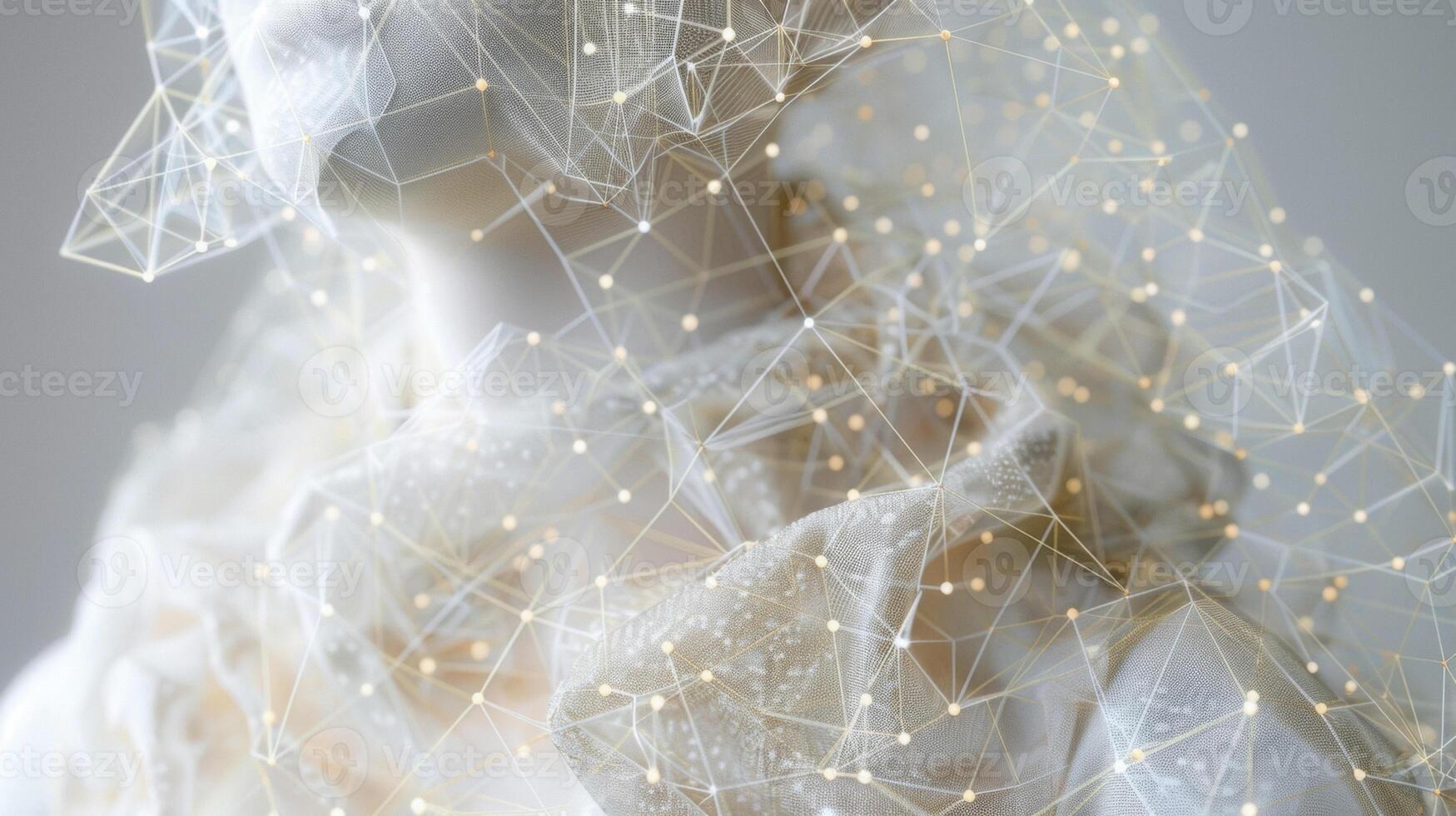 The intricate network of sensors within the fabric working together to ensure realtime monitoring and detection of any respiratory irregularities photo